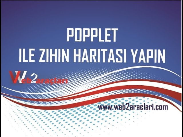 popplet kullanımı (zihin haritası)