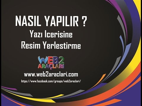 NASIL YAPILIR 2 – Yazı İçerisine Resim Yerleştirme. (mask)