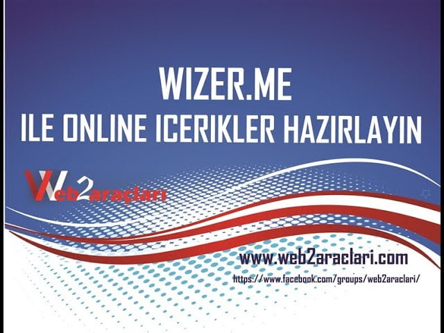 Wizer.me ile online öğrenme ortamı hazırlama